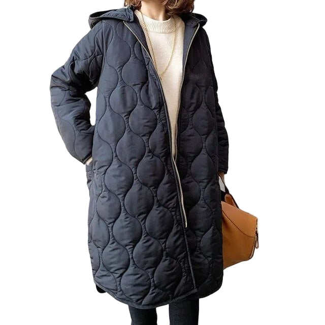 Women's hooded winter parka Modern Design