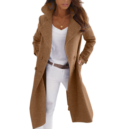 Women's jacket with Turned Collars
