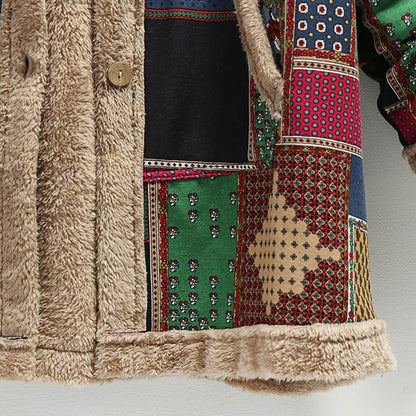 Women's long hooded jacket