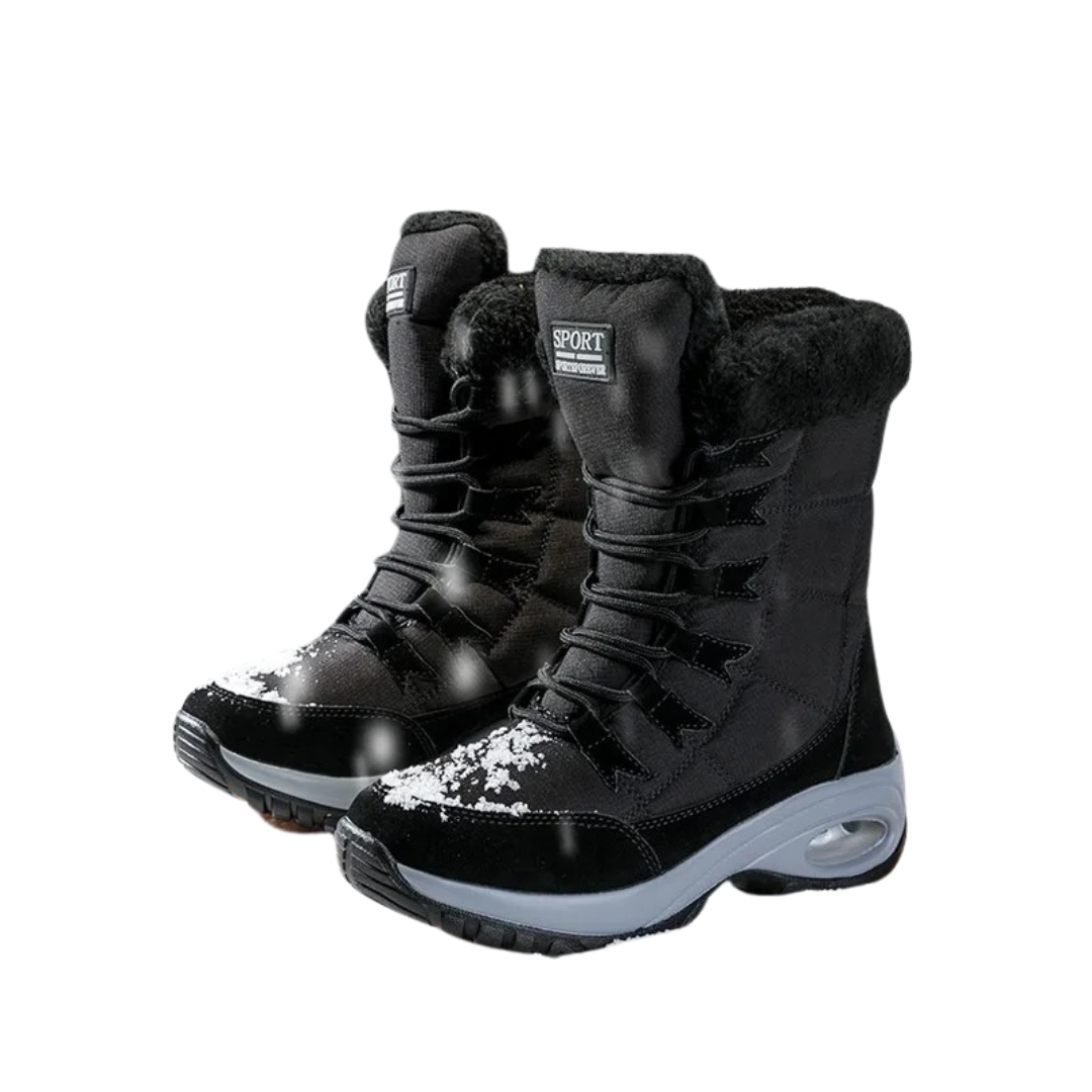Women's mid-calf waterproof snowboots