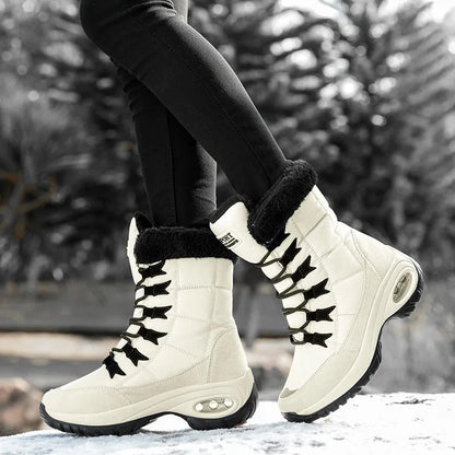 Women's mid-calf waterproof snowboots