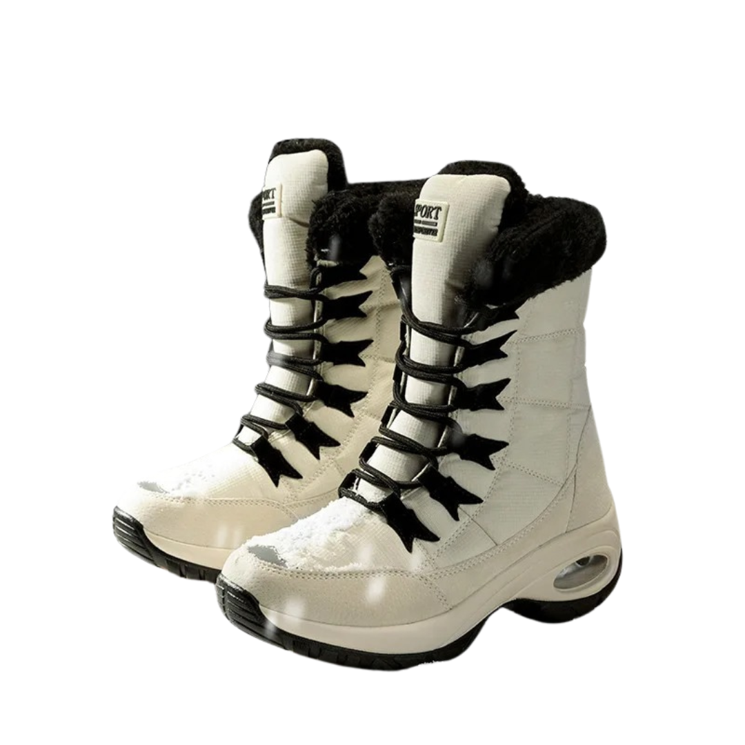 Women's mid-calf waterproof snowboots