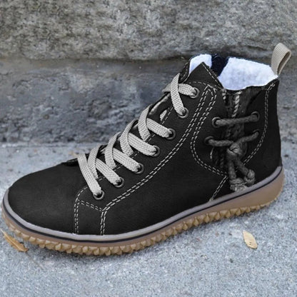 Women's shoes Comfortable Imitation Leather With Warm Lining