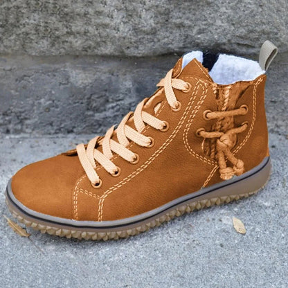 Women's shoes Comfortable Imitation Leather With Warm Lining