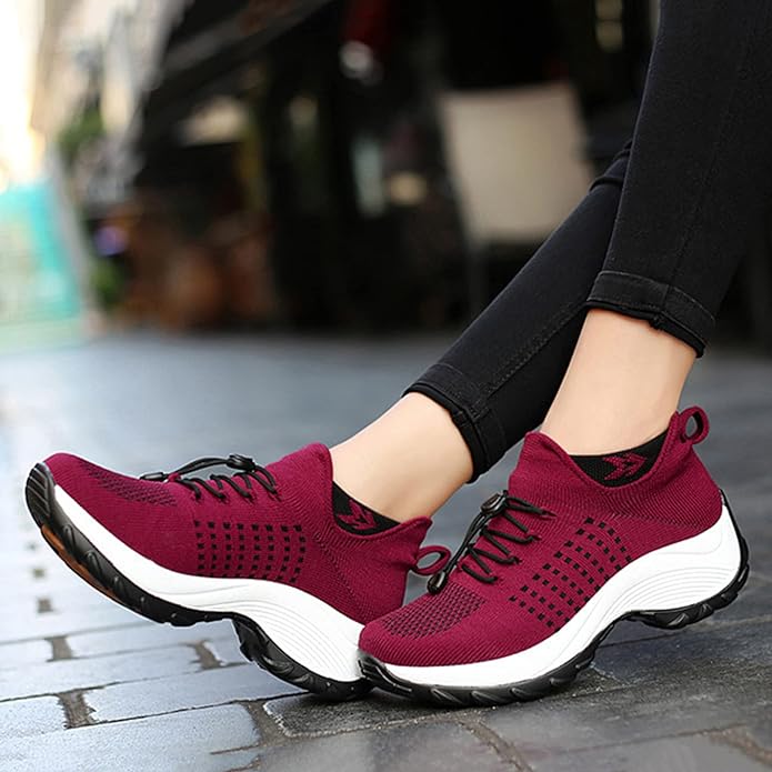 Women's shoes with air cushions