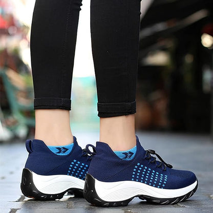 Women's shoes with air cushions