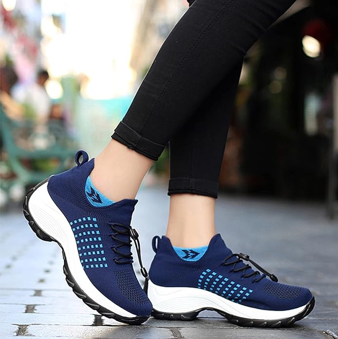 Women's shoes with air cushions