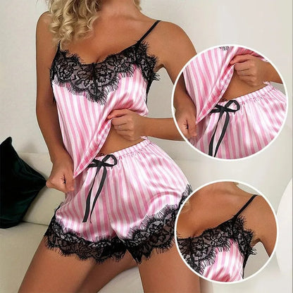 Women's sleeveless pyjama set