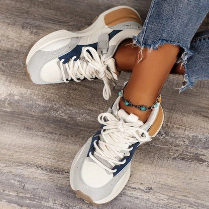 Women's thick-soled trainers