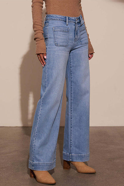 Women's trousers Straight Fit with Wide Legs