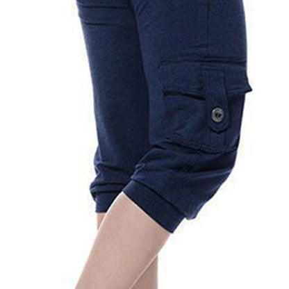 Women's trousers with elasticated waist