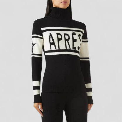 Women's turtleneck Après-Ski Style With Chic Col Design