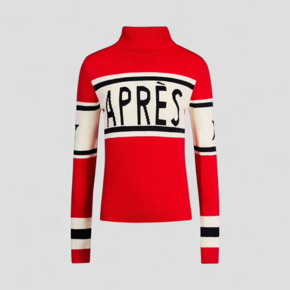 Women's turtleneck Après-Ski Style With Chic Col Design