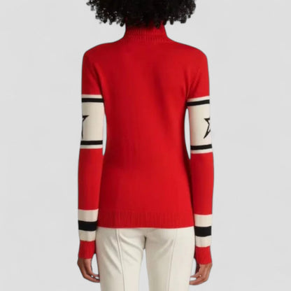 Women's turtleneck Après-Ski Style With Chic Col Design