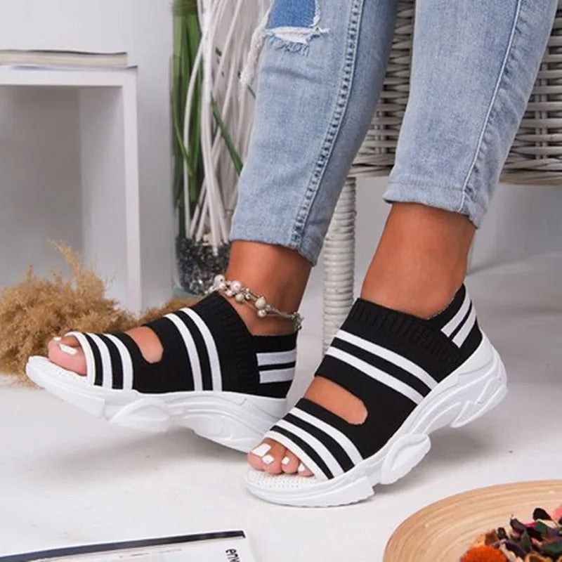 Women's wedge heel sandals