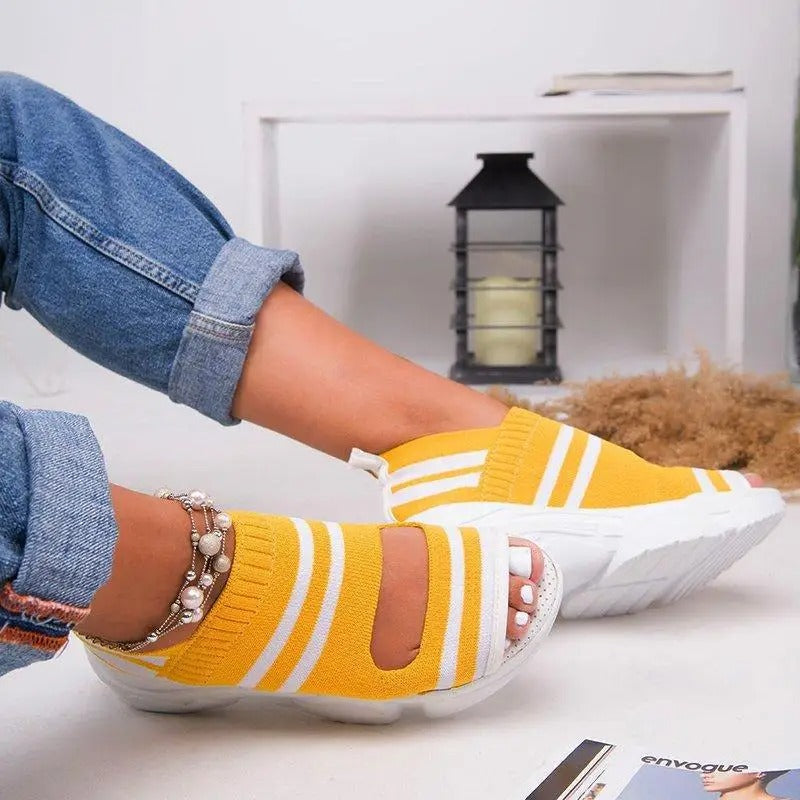 Women's wedge heel sandals