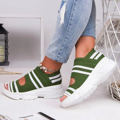 Women's wedge heel sandals