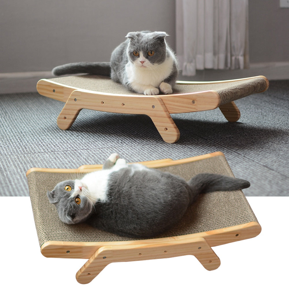 Wooden Scraper Bed