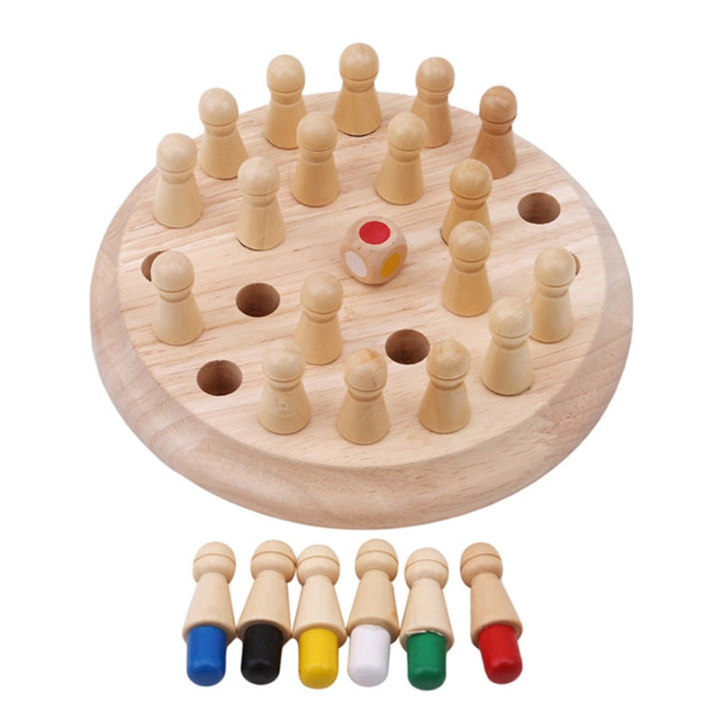 Woodjoy - Colour memory (chess edition)