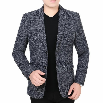 Work blazer jacket for men