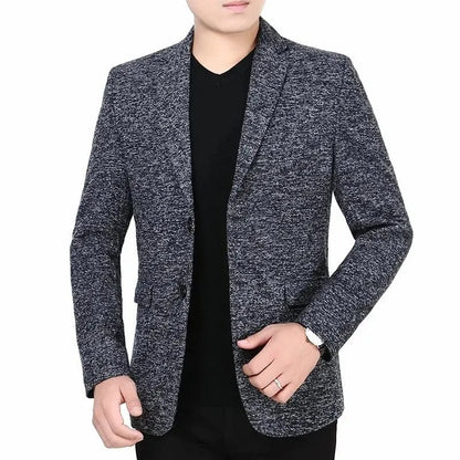 Work blazer jacket for men