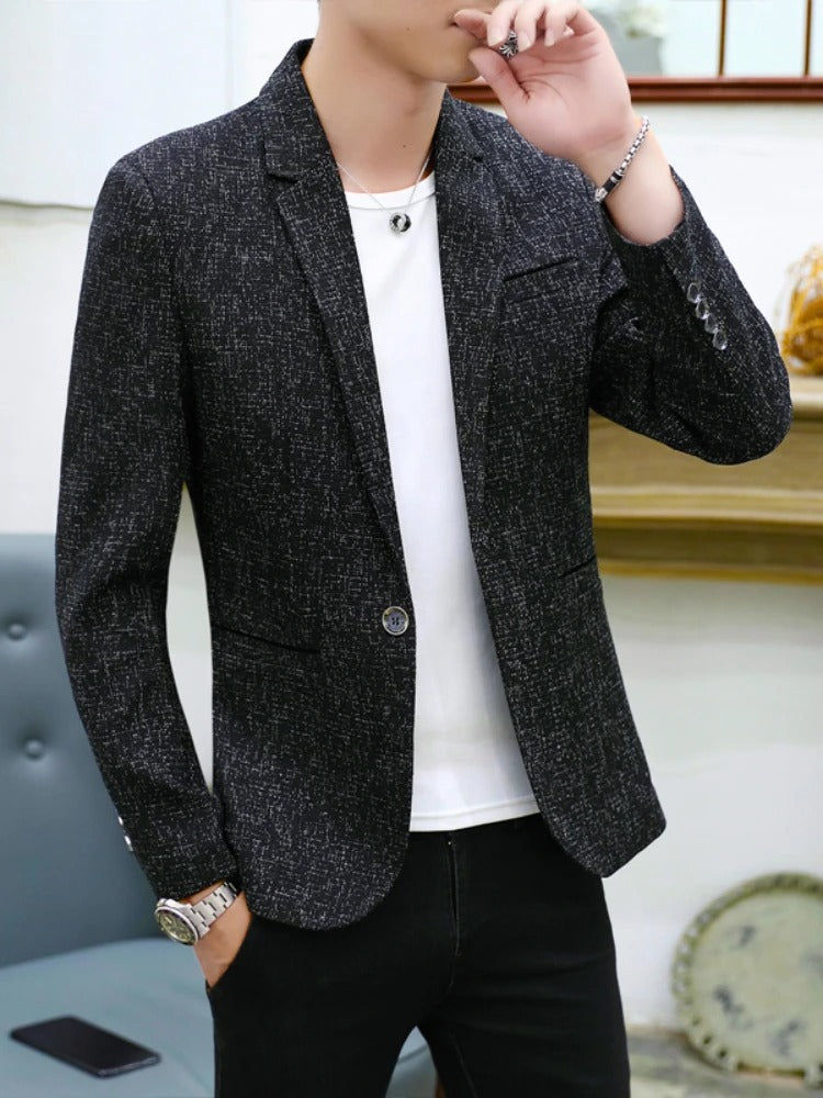 Work blazer jacket for men