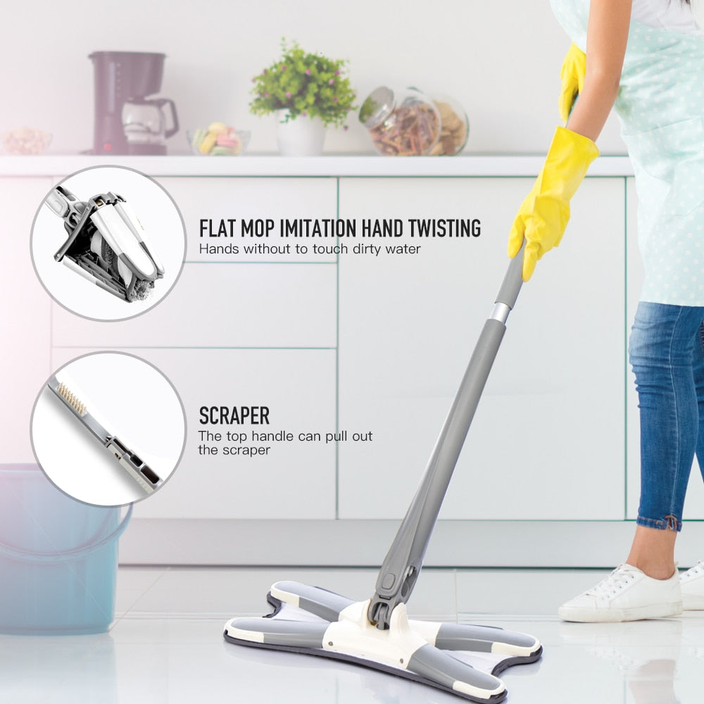 X-Type | Microfibre Floor Cleaning Mop