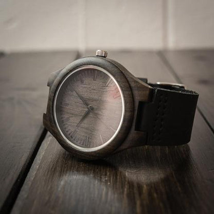 You Will Always Be My Son Engraved Wooden Watch