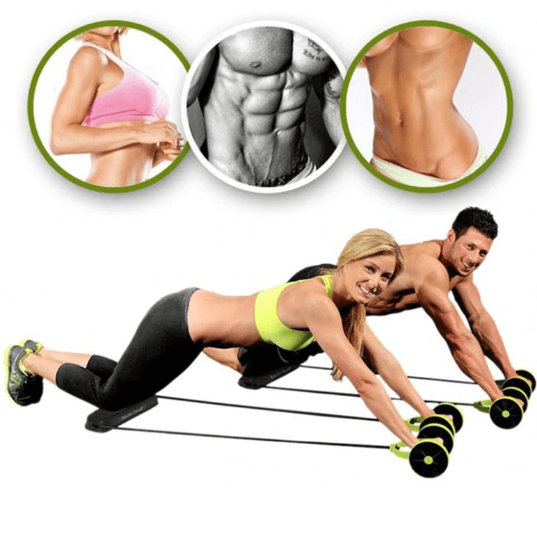 Ab Roller | Abdominale en volledige lichaamstraining
