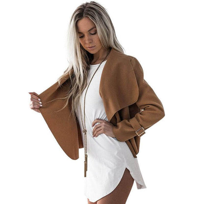 Asymmetrische Kraag Vest