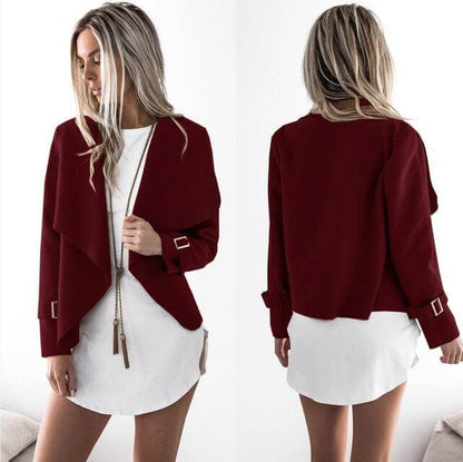 Asymmetrische Kraag Vest