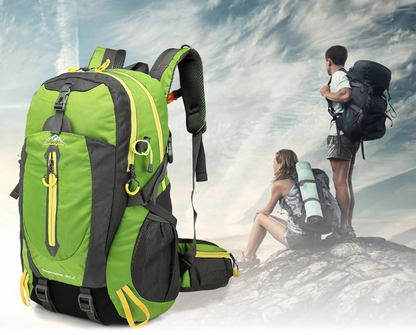 40L water-resistant travel backpack