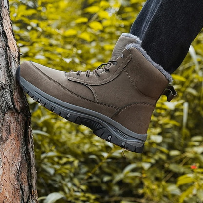 Men's Winter Snow Boots with Fur