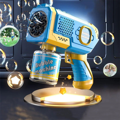 Automatic bubble machine