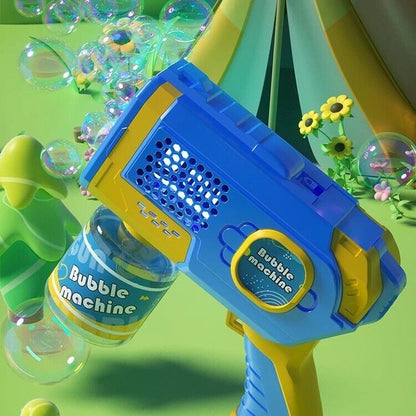 Automatic bubble machine