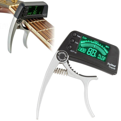 2-in-1 Gitaar Capo & Tuner