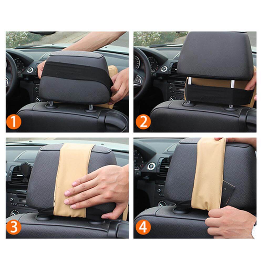 Autozetel Hoofdsteun Nekkussen