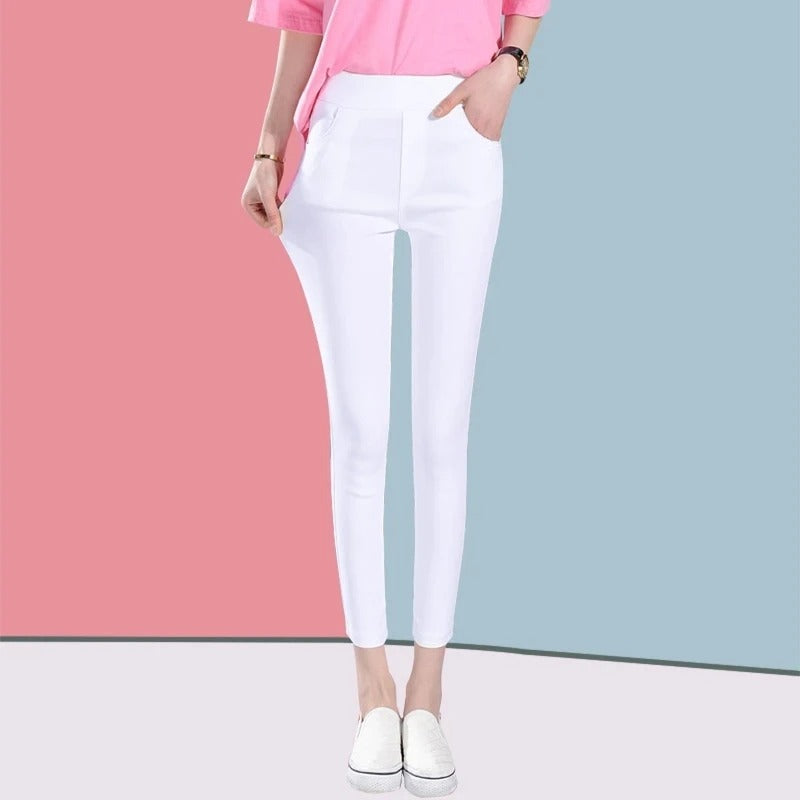 Casual Stretch Skinny Pants for Women