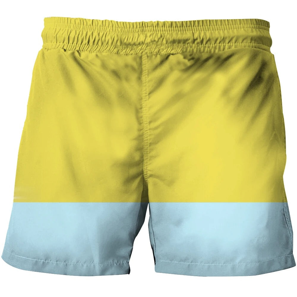 Men's 3D Pattern Shorts