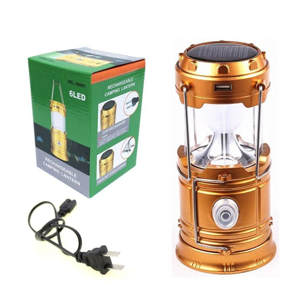 Rechargeable camping light
