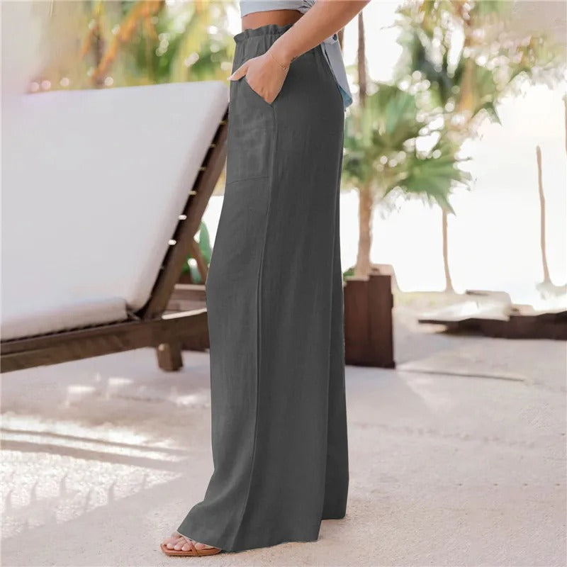 Women's wide-leg trousers