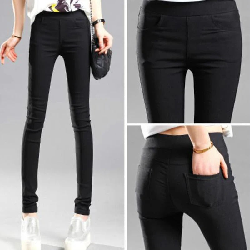 Casual Stretch Skinny Pants for Women