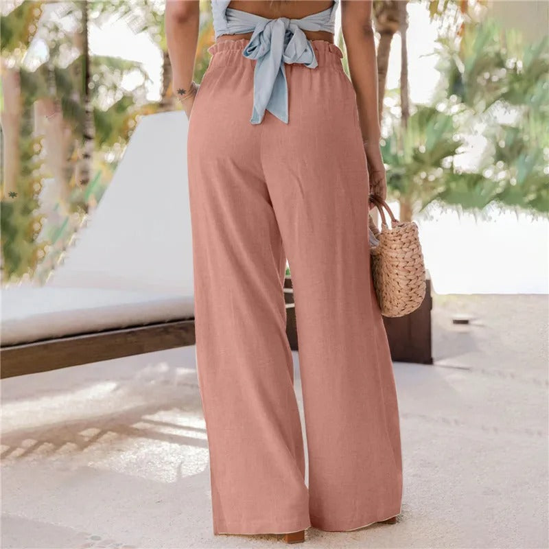 Women's wide-leg trousers