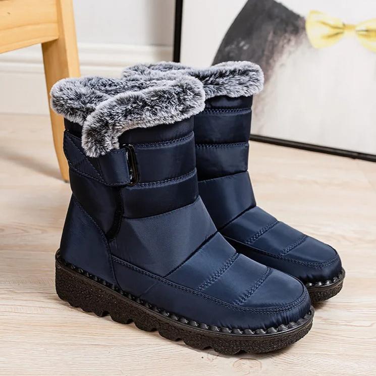 Women's Warm Cotton Fur Ankle Boots