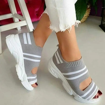 Women's wedge heel sandals