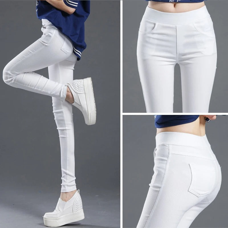 Casual Stretch Skinny Pants for Women