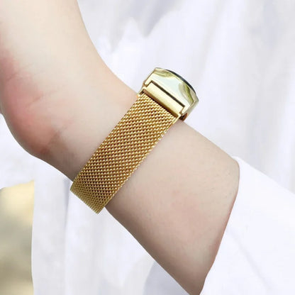 Women's Magnetic Strap LED Watch