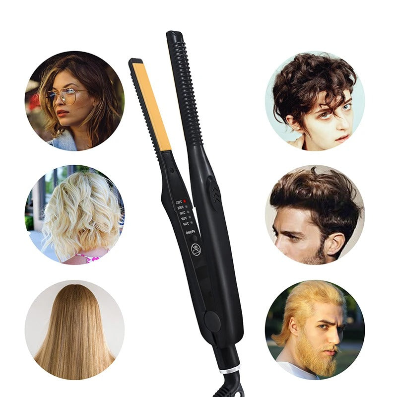 2-in-1 Straightener and curling iron