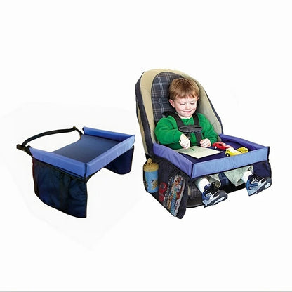 Child safety travel tray