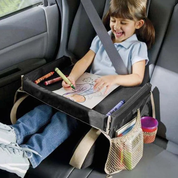 Child safety travel tray